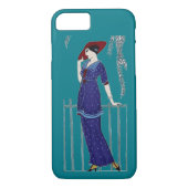 Mode 1920 van Parijs elegante dame Case-Mate iPhone Case (Achterkant)
