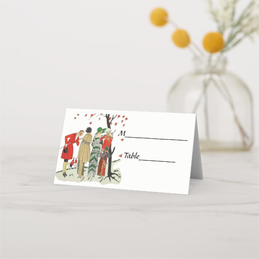 mode 1920 voor de Fox Hunt Plaatskaartje (Achterkant)