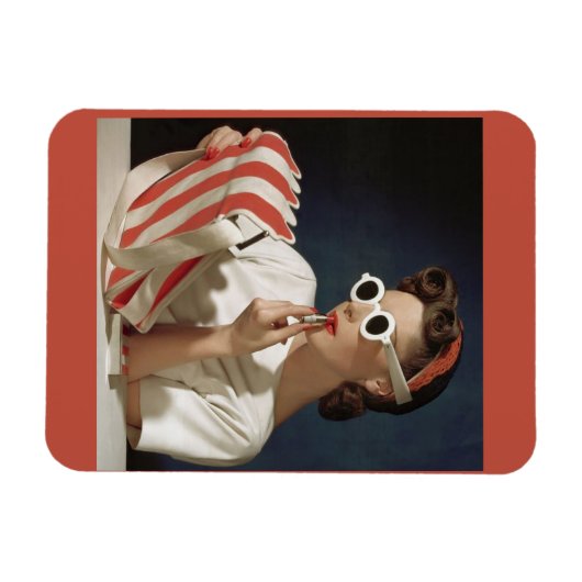 mode 1950 foto magneet (Horizontaal)