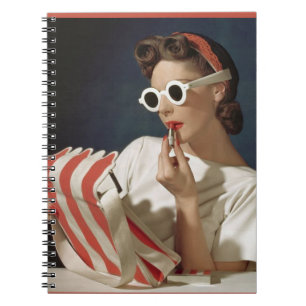 mode 1950 foto notitieboek