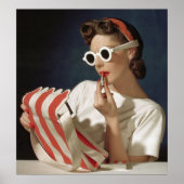 mode 1950 foto poster (Voorkant)