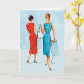 mode 1956 kaart (Gele Bloem)