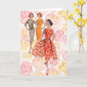 Mode 1958 kaart (Gele Bloem)