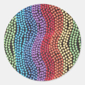  Mode 1960 Pop kralen Stickers (Voorkant)