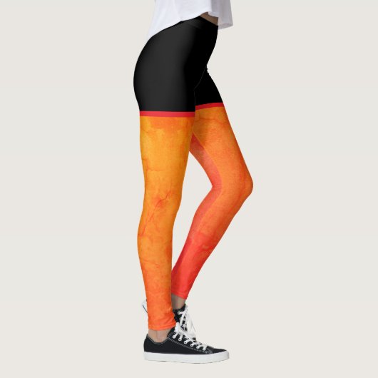 mode 2019, trend voorjaar-zomer 2019-PANTONE 16 Leggings (Rechts)