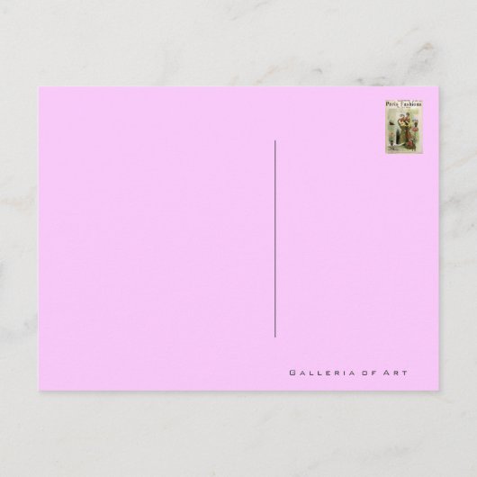 Mode 2 van Parijs: Briefkaart / Uitnodiging / RSVP (Achterkant)