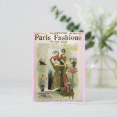 Mode 2 van Parijs: Briefkaart / Uitnodiging / RSVP (Staand voorkant)