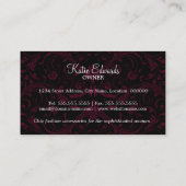 Mode Accessoire en juwelen Visitekaartje (Achterkant)