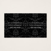 Mode Accessoire Hang Labels Visitekaartje (Achterkant)