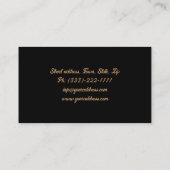 Mode Accessoires & Sieraden Visitekaartje (Achterkant)