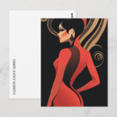 MODE-ACHTIG #2 BRIEFKAART (Voorkant / Achterkant)