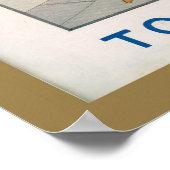 mode Ad uit een Nederlands tijdschrift uit 1933 Poster (Hoek)