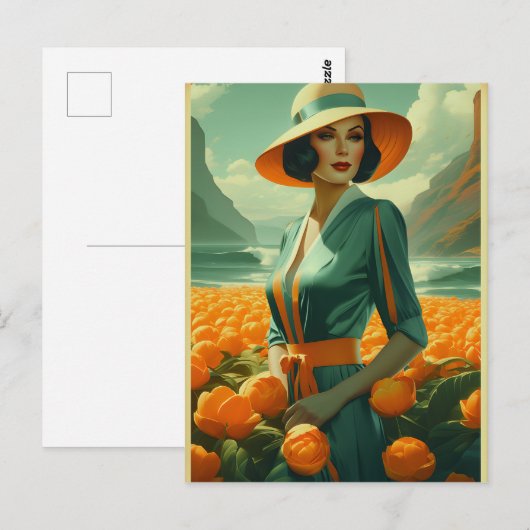  mode adverteren briefkaart (Voorkant / Achterkant)