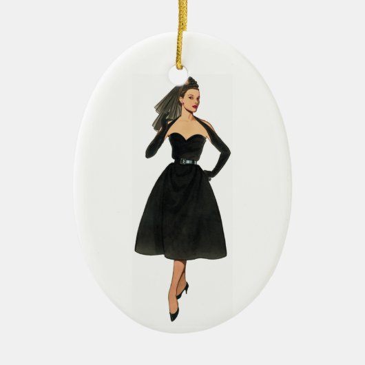  Mode Afbeelding Keramisch Ornament (Voorkant)
