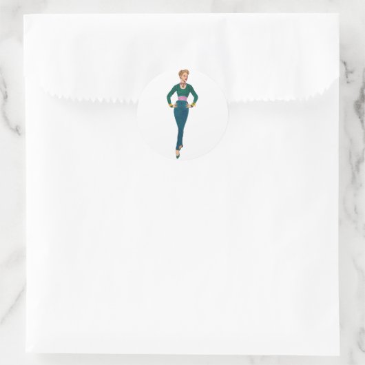 Mode Afbeelding Stickers (Tas)