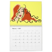 Mode agenda kalender (Feb 2027)