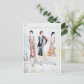 Mode, april 1928 briefkaart (Staand voorkant)