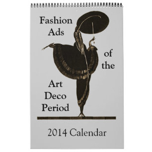  Mode art. deco Adverteren agenda 2014 Kalender