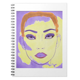 Mode Art Deco Vrouwen Stijl Hoesje Notitieboek