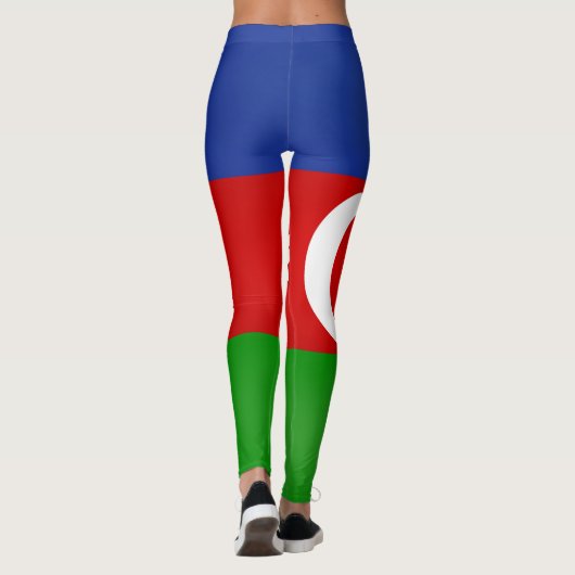 Mode Azerbeidzjan koelen Leggings (Achterkant)