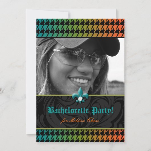 Mode Bachelorette Kaart (Voorkant)