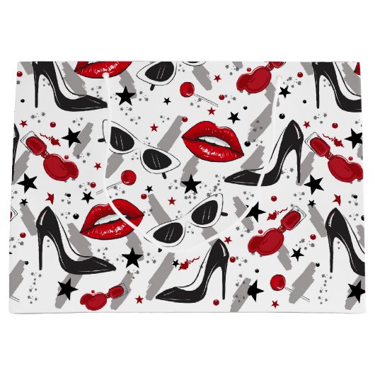 Mode Beauty Gift Bag Groot Cadeauzakje (Voorkant)