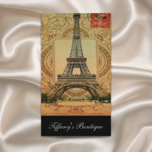 mode beauty stijlvolle  Paris Eiffeltoren Visitekaartje