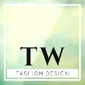 Mode Bedrijf Teken Transparant Wit Raamsticker (Vel 3)