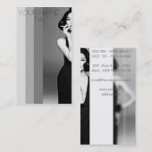 Mode bedrijfskaart visitekaartje (Voorkant / Achterkant)