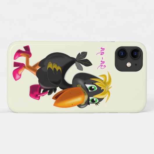 Mode Bird - Case-Mate iPhone Case (Achterkant (horizontaal))