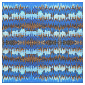 Mode blauwe pulsstrips stof (Swatch)