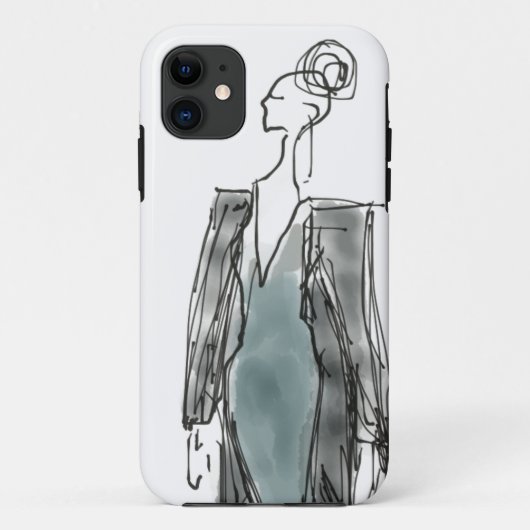 Mode Blazer iPhone 5/5s Hoesje (Achterkant)