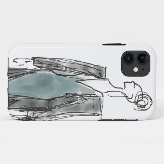 Mode Blazer iPhone 5/5s Hoesje (Achterkant (horizontaal))