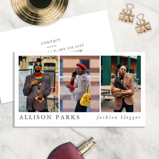 Mode blogger / Stylist / Ander Visitekaartje