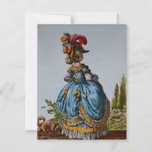 Mode Bord 18e eeuw ~ Uitnodigingen