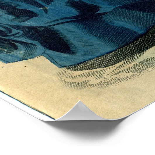 Mode Bord december 1867 Poster (Hoek)