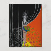 Mode Bord gordijn ~ Briefkaart / Uitnodiging (Voorkant)