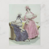 Mode bord, Le Follet Courrier Salons Briefkaart (Voorkant)