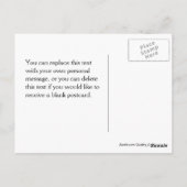  Mode Borzoi Art Briefkaart (Achterkant)