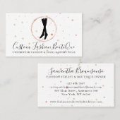 Mode Boutique Black Onderkleding Lingerie Sock Visitekaartje (Voorkant / Achterkant)