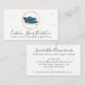 Mode Boutique Canvas Shoes Jean Sneaker Visitekaartje (Voorkant / Achterkant)