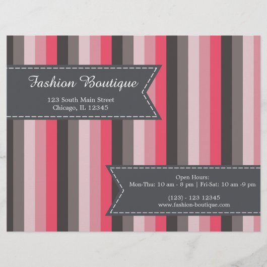 Mode Boutique Flyer (Voorkant)