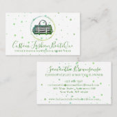 Mode Boutique Green Store zak Visitekaartje (Voorkant / Achterkant)