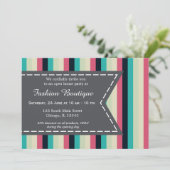 Mode boutique kaart (Staand voorkant)