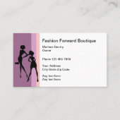 Mode Boutique Modern Design Visitekaartje (Voorkant)