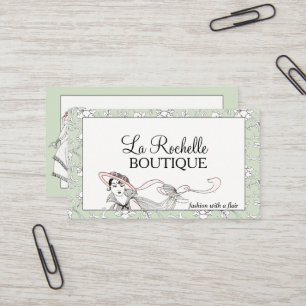 Mode Boutique Stylist Floral  Frans Visitekaartje