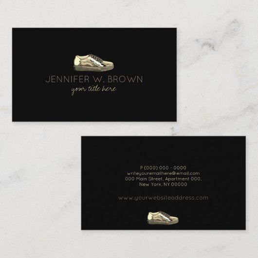 Mode Boutique Visitekaartje (Voorkant / Achterkant)