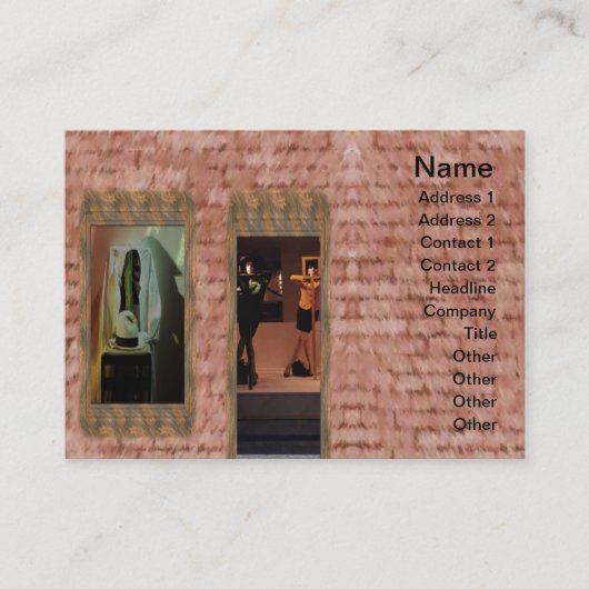 Mode Boutique Visitekaartje (Voorkant)