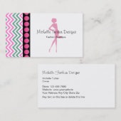 Mode Boutique Visitekaartjes (Voorkant / Achterkant)