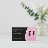 Mode Boutique Visitekaartjes (Staand voorkant)